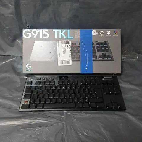 BOXED LOGITECH G915 TKL KEYBOARD IN BLACK