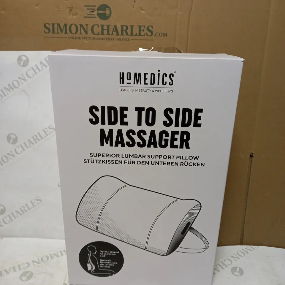 HOMEDICS SIDE TO SIDE MASSAGER