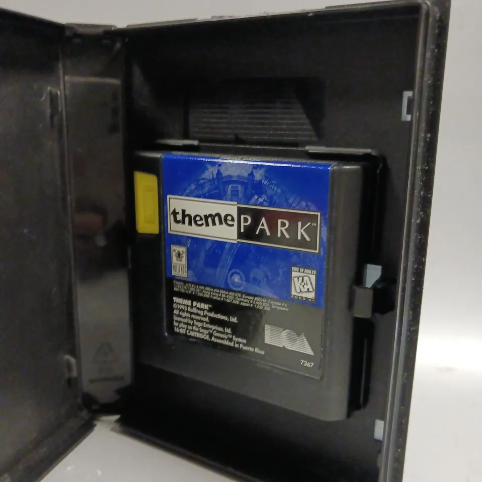 THEMEPARK VIDEO GAME FOR SEGA MEGA DRIVE 