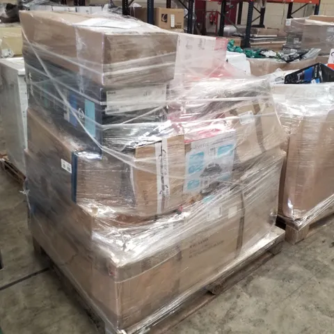 PALLET OF APPROXIMATELY 16 UNPROCESSED RAW RETURN HOUSEHOLD AND ELECTRICAL GOODS TO INCLUDE;