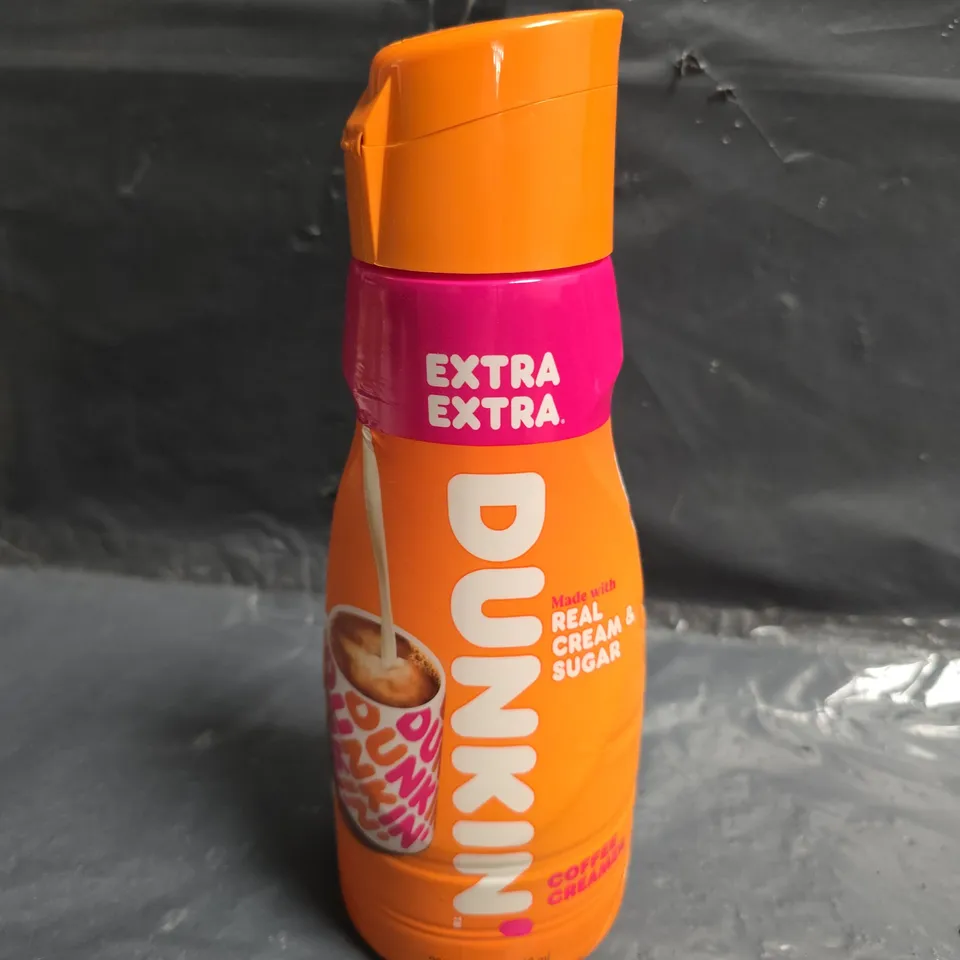 DUNKIN' EXTRA EXTRA CREAMER – COFFEE CREAMER, 32 FL OZ (946 ML)
