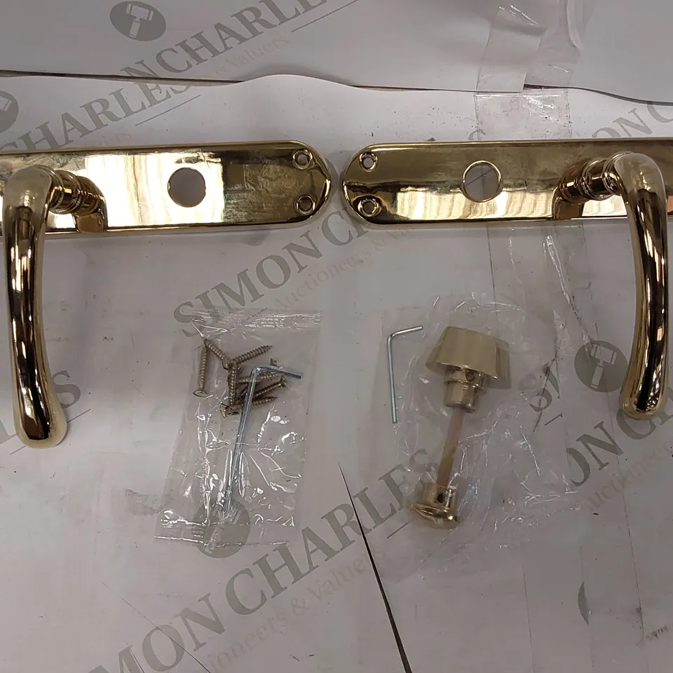 BOXED IBRA BATHROOM DOOR HANDLE - SET OF 2 (1 BOX)