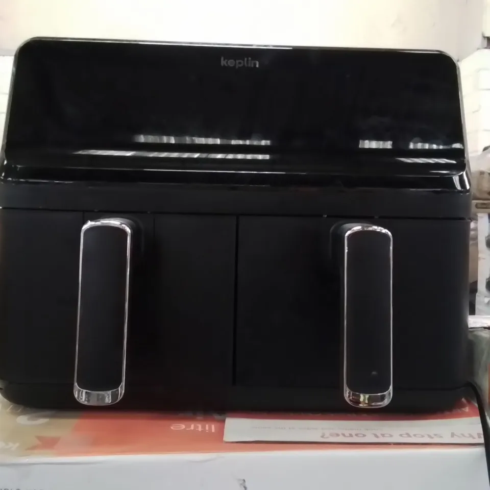KEPLIN 9 LITRE AIRFRYER WITH DUAL COOKING DRAWERS 