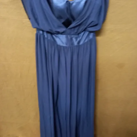 NAVY BLUE OCCASIONAL DRESS - SIZE UNSPECIFIED