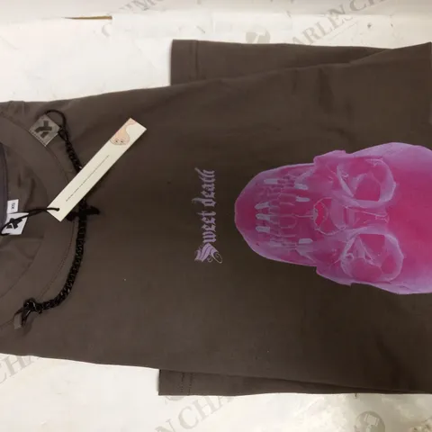 KOI CLOTHING SWEET DEATH OVERSIZED T SHIRT SIZE XS