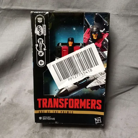 TRANSFORMERS AGE OF THE PRIMES AERIALBOT SKYDIVE ACTION FIGURE – BOXED