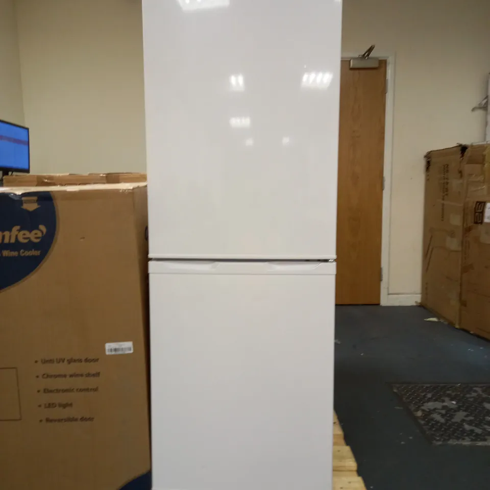 RUSSELL HOBBS LOW FROST FRIDGE FREEZER, 113L FRIDGE, 61L FREEZER - WHITE (50CM WIDE, 145CM HIGH) - COLLECTION ONLY