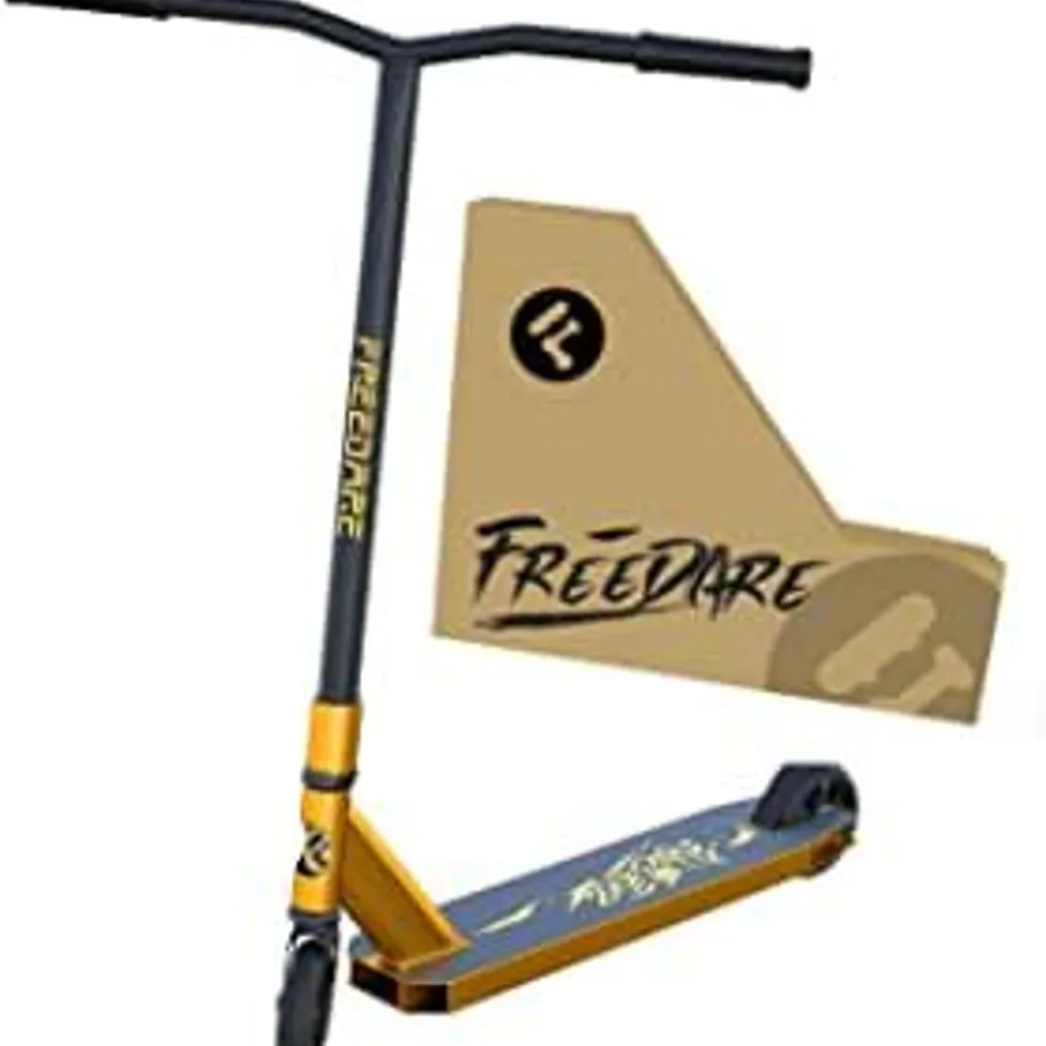 BOXED FREEDARE PRO SCOOTER - GOLDEN SCOOTER FOR BEGINNERS