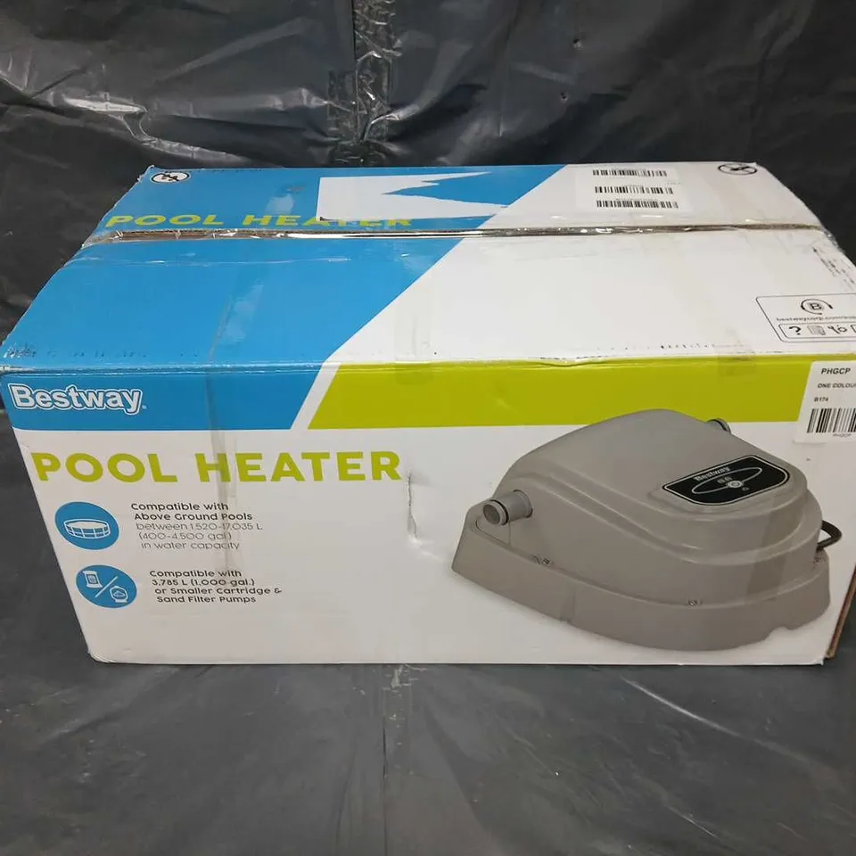 BOXED FLOW CLEAR POOL HEATER
