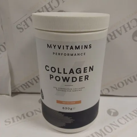 SEALED MY VITAMINS PERFORMANCE COLLAGEN POWDER - PEACH TEA 630G