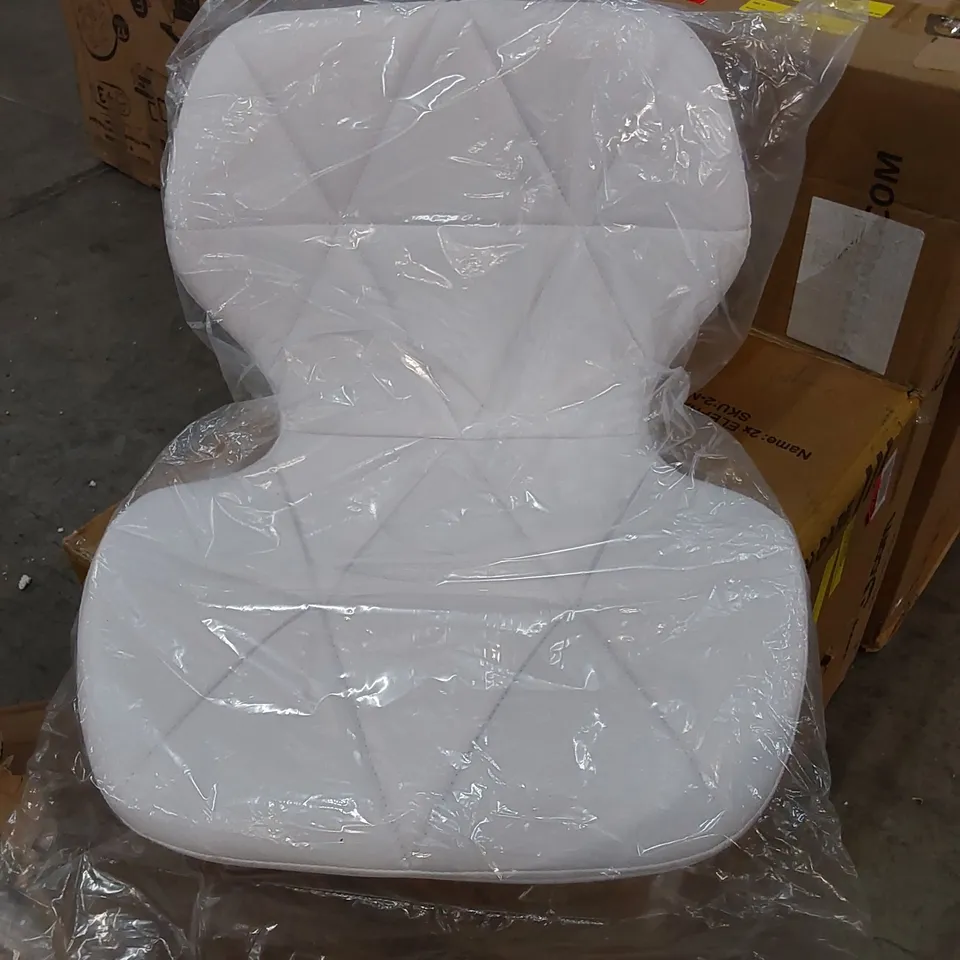 BOXED CHARLES JACOB UPHOLSTERED SIDE CHAIRS - SET OF 2 (1 BOX)