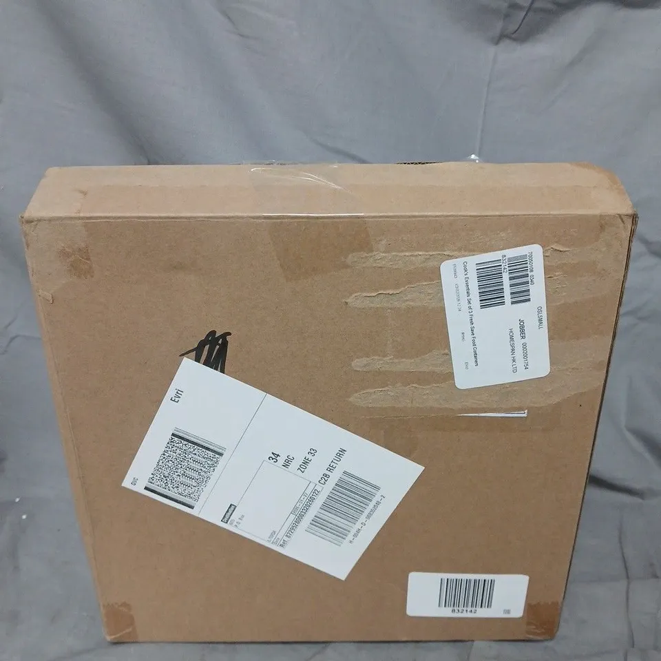 COOK'S ESSENTIALS SET OF 3 FRESH SAVE FOOD CONTAINERS