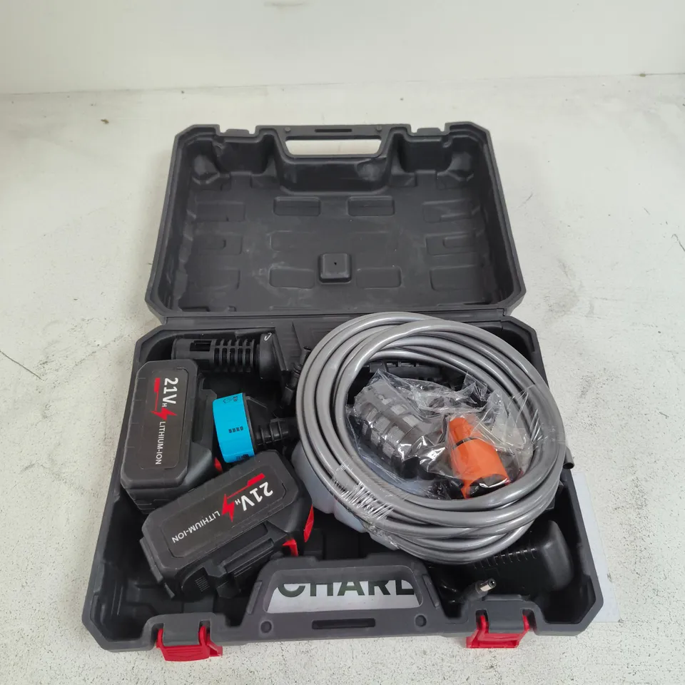 PORTABLE ELECTRIC CAR WASH SYSTEM