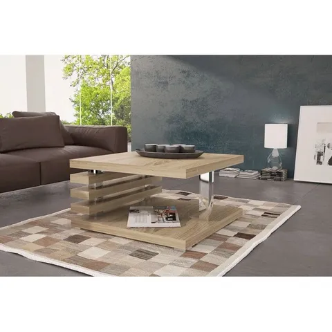 JOHNSTOWN FLOOR SHELF COFFEE TABLE