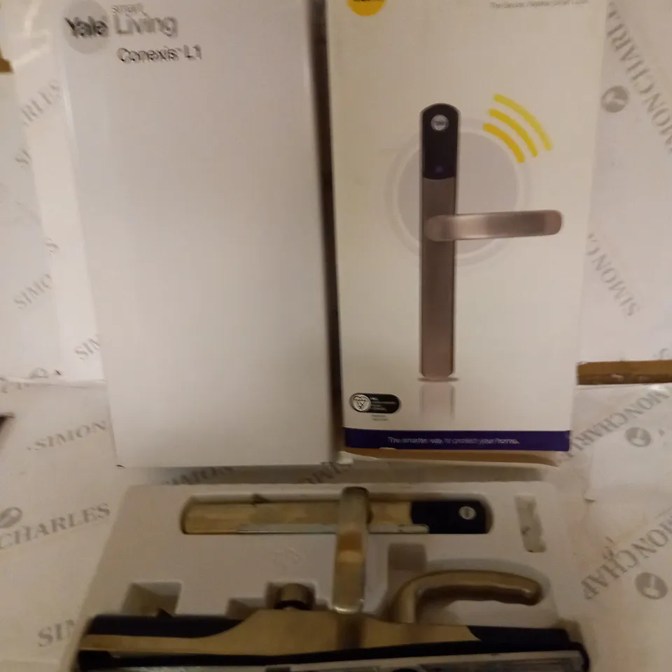 BOXED YALE CONEXIS L1 SECURE, KEYLESS SMART LOCK WITH FITTINGS
