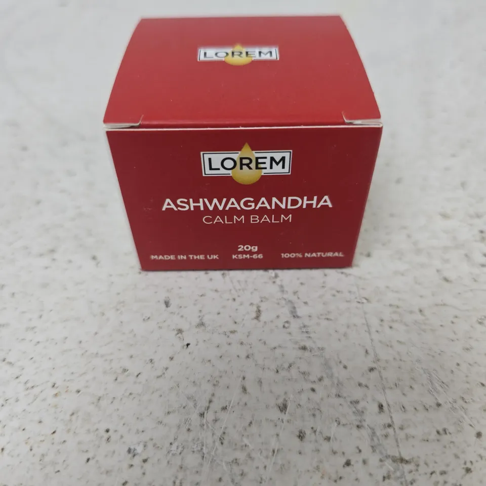 LOREM ASHWAGANDHA CALM BALM 20G