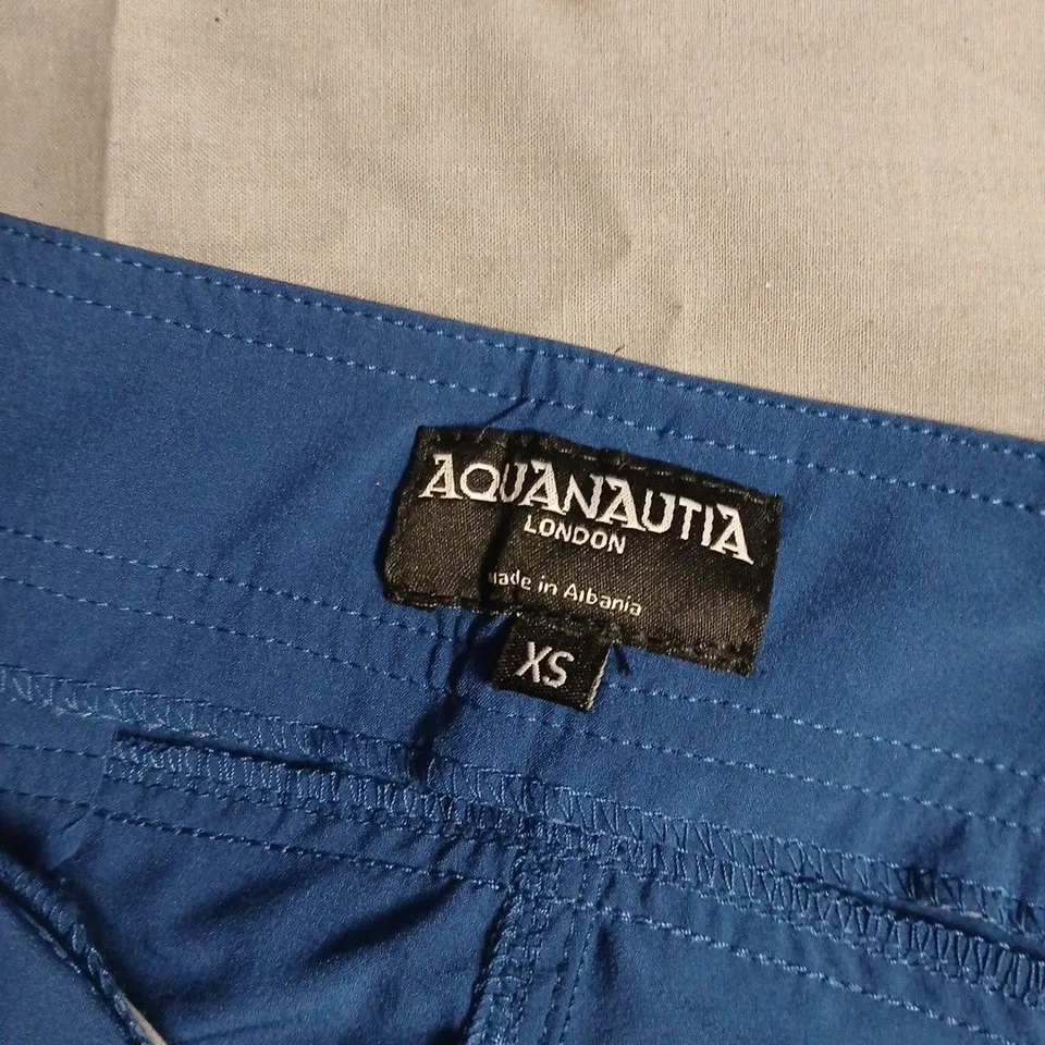 AQUANAUTIA LONDON BLUE SHORTS XS