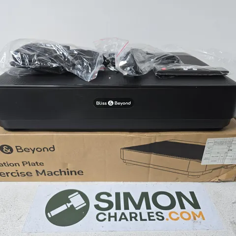 BOXED BLISS & BEYOND VIBRATION PLATE EXERCISE MACHINE