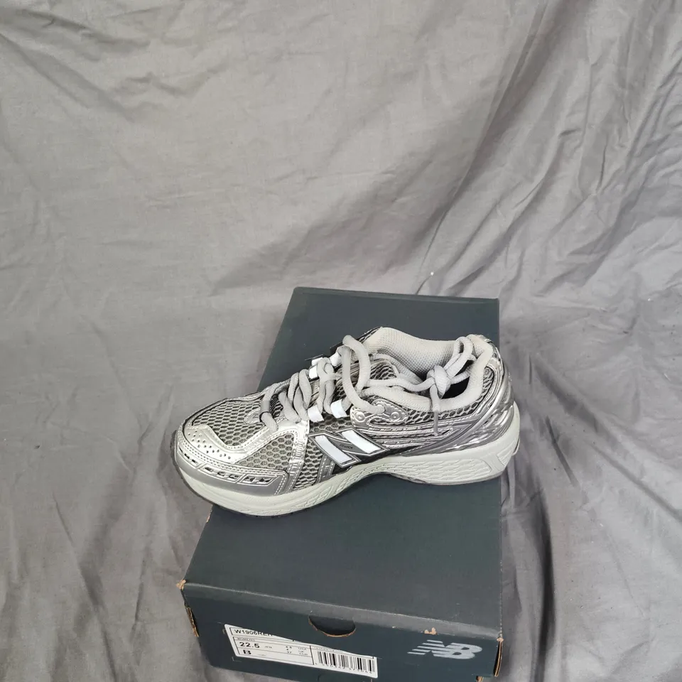 NEW BALANCE W1906REH LIFESTYLE WOMEN'S SNEAKERS – GREY/SILVER, UK 4 (US 4.5, EU 37)