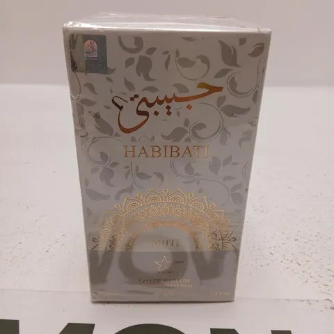 BOXED AND SEALED HABIBATI WHITE EAU DE PARFUM 100ML