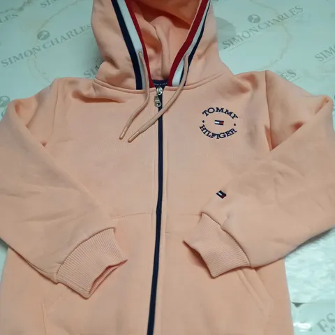 TOMMY HILFIGER ZIPPED JACKET SIZE 8-9 YEARS