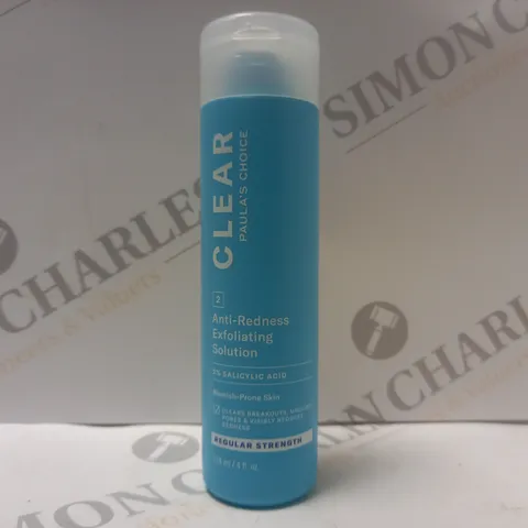 PAULA'S CHOICE CLEAR REGULAR STRENGTH ANTI-REDNESS EXFOLIATING SOLUTION 118ML