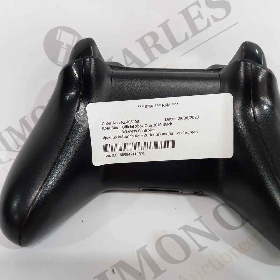 XBOX ONE 2016 BLACK CONTROLLER