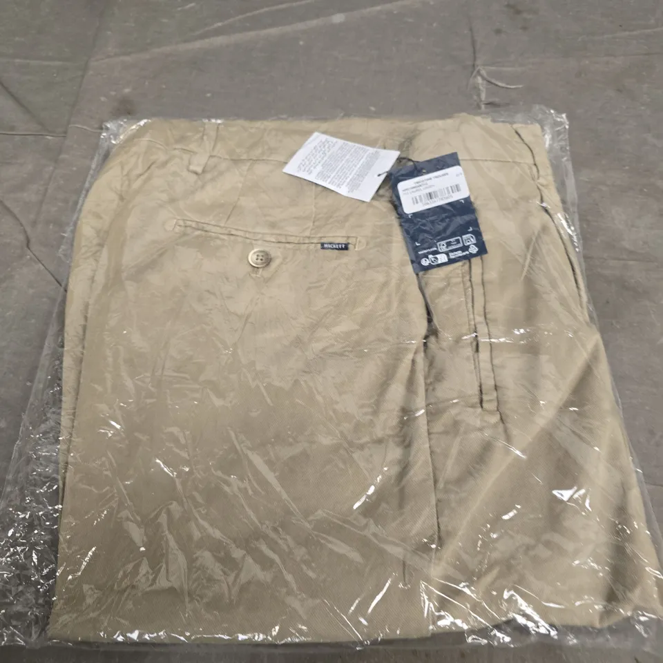 HACKETT TRICOTINE TROUSERS – LAUREL GREEN SIZE 33R