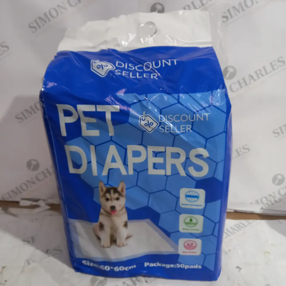 DISCOUNT SELLER PET DIAPERS - 50 PADS