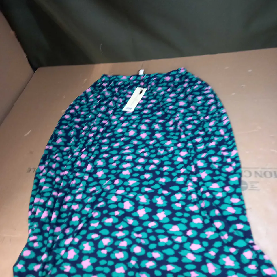 GREEN ELLA MIDI SKIRT SIZE 10