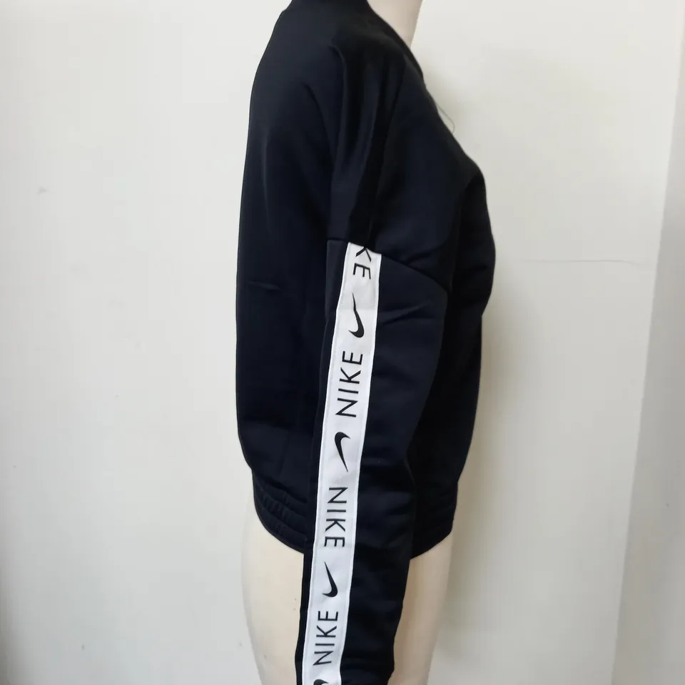 NIKE LOGO ZIPPED JACKET SIZE L - GIRLS