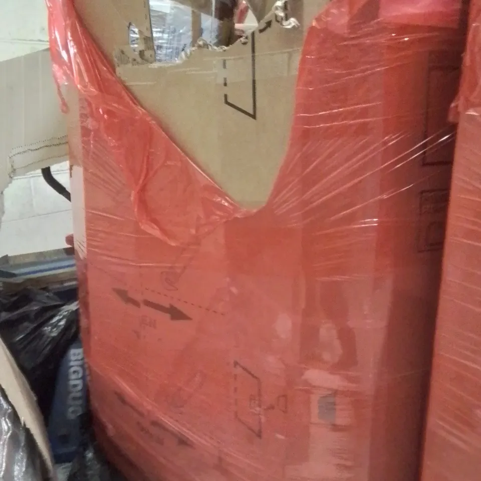PALLET OF ASSORTED HOUSEHOLD GOODS AND PRODUCTS TO INCLUDE;WOODEN BABY WALKER,PHOTO FRAME,ETC