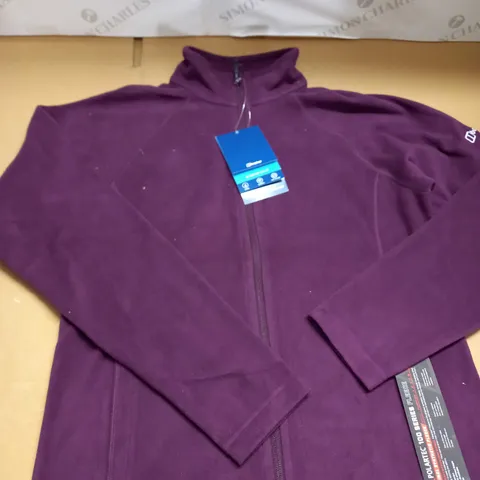 BERGHAUS ZIPPED FLEECED JACKET SIZE 14