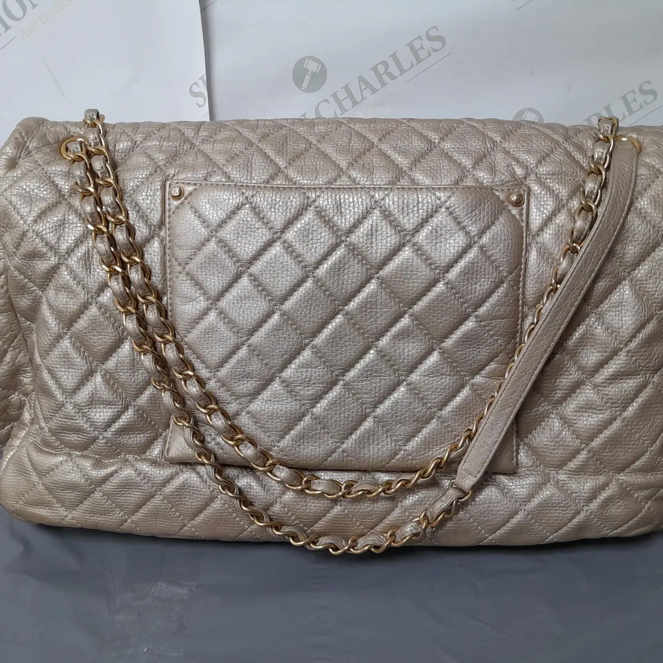 CHANEL GOLD EFFECT HANDBAG