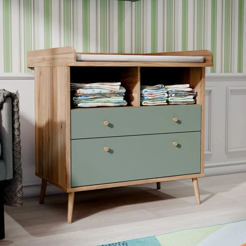BOXED MANTECA 2 DOOR OF DRAWERS (2 BOXES)