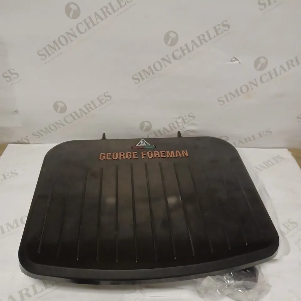 GEORGE FOREMAN 25811 ELECTRIC GRILL