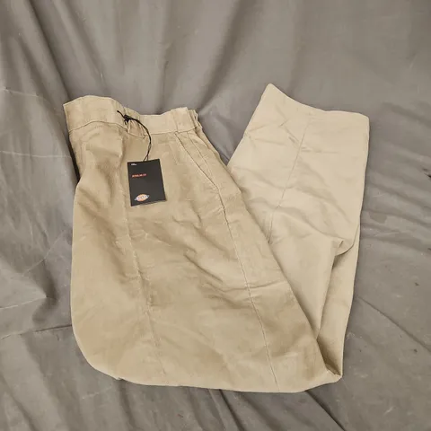 DICKIES WORK PANTS – KHAKI - MEN'S 38W X 32L, REGULAR FIT