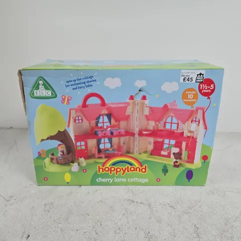 BOXED HAPPYLAND CHERRY LANE COTTAGE