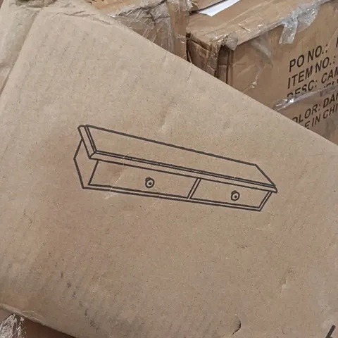 BOXED SOBUY WALL SHELF - BLACK (1 BOX)