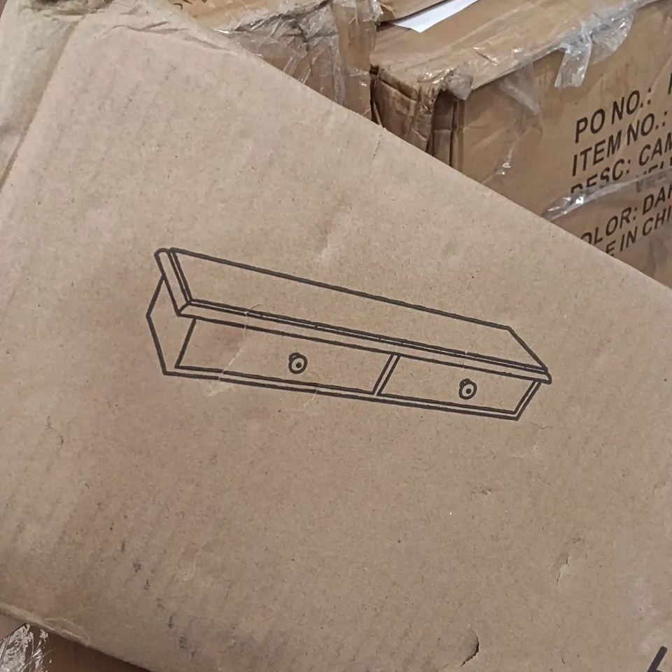 BOXED SOBUY WALL SHELF - BLACK (1 BOX)