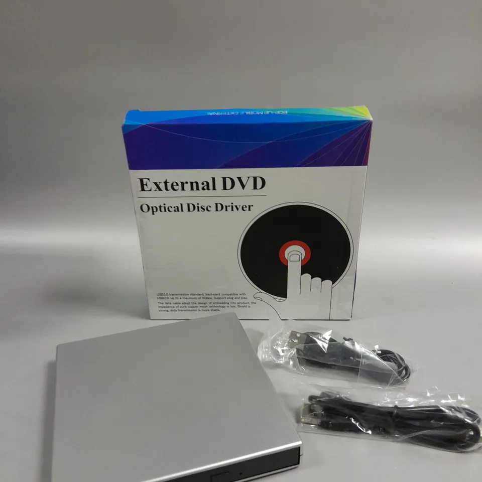BOXED ZD 003-S EXTERNAL POP-UP EXTERNAL DVD DRIVE 
