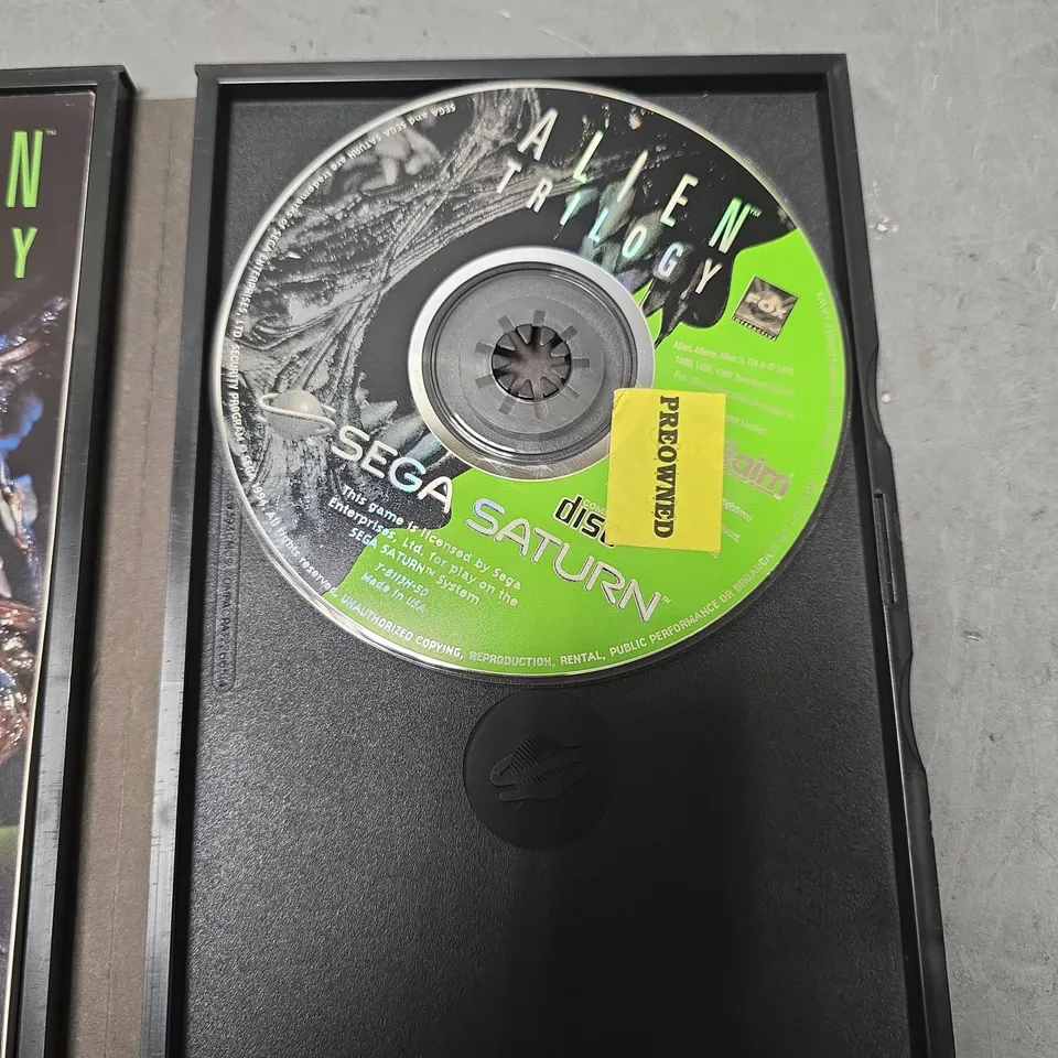 SEGA SATURN ALIEN TRILOGY 