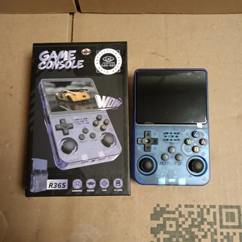 R36S BLUE HANDHELD GAME CONSOLE 