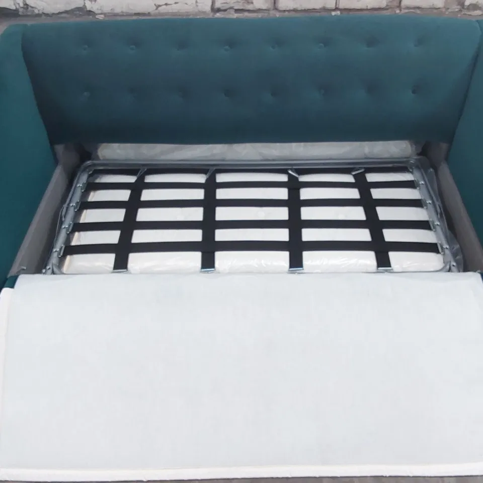 QUALITY DESIGNER GASTARD 3 SEATER VELVET SOFA BED