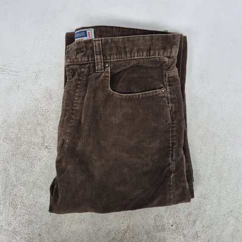 OLD NAVY BRAND CORD JEANS IN CHOCOLATE SIZE 31/30