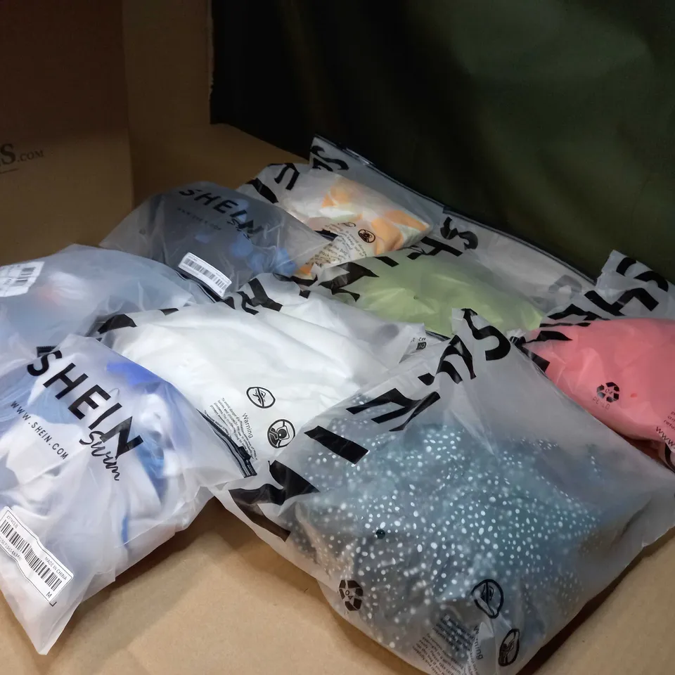 LOT OF APPROX 15 ASSORTED BAGGED SHEIN PRODUCTS
