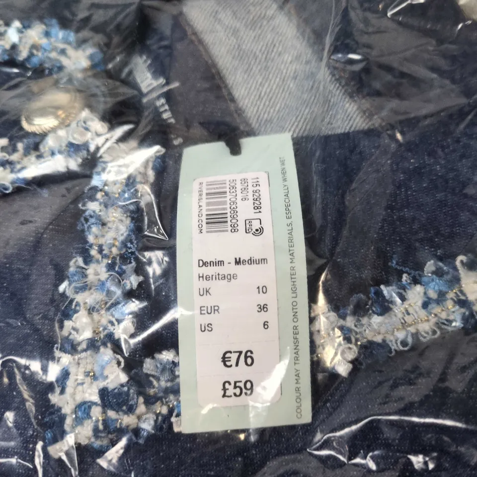 HERITAGE DENIM TOP – MEDIUM, UK 10 (EU 36, US 6)