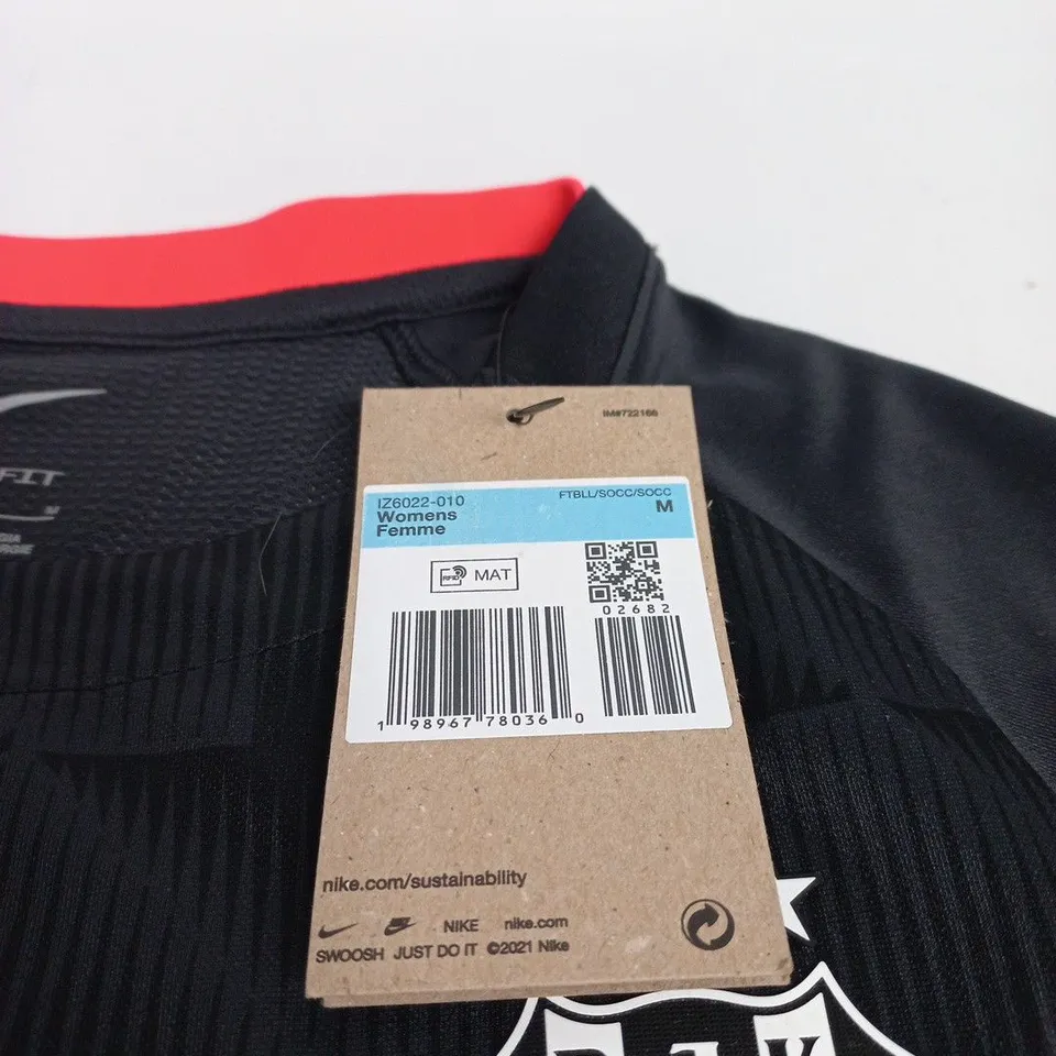 NIKE BESIKTAS JK WOMEN’S FOOTBALL SHIRT – BLACK, BEKO SPONSOR (M)