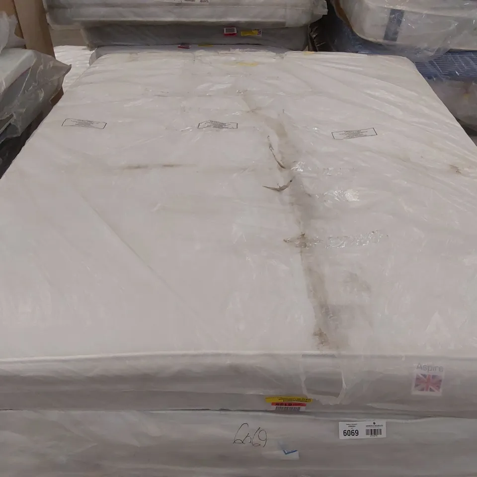QUALITY BAGGED AIR CONDITIONED POCKET SPRUNG 1000 5FT MATTRESS