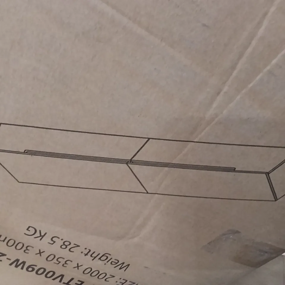 BOXED ELEGANT TV CABINET